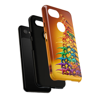 "Jurassic Glow-Up" Mobile Phone Case