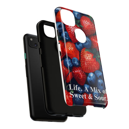 "Life. A Mix of Sweet and Sour" Mobile Phone Case