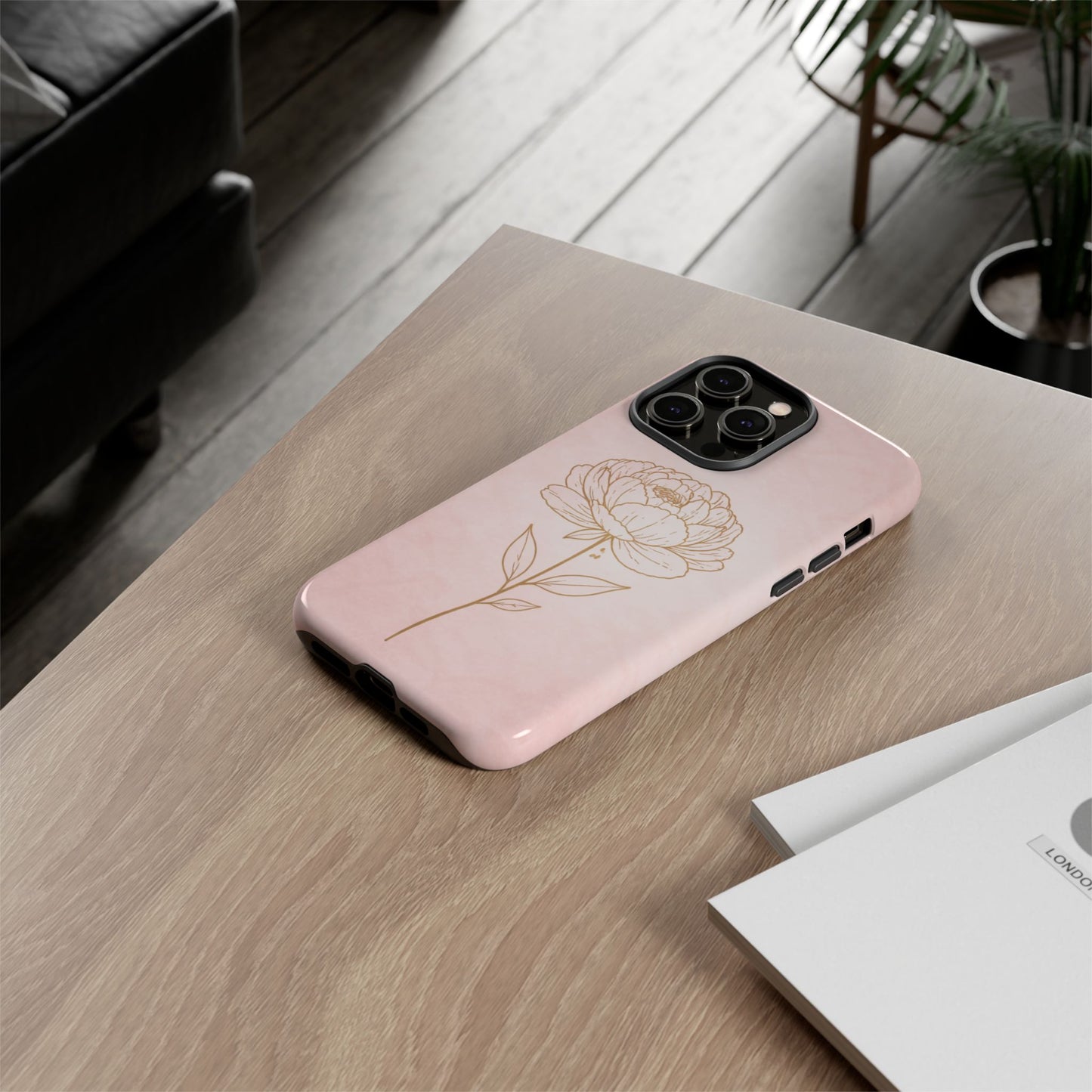 "Blush Peony" Mobile Phone Case
