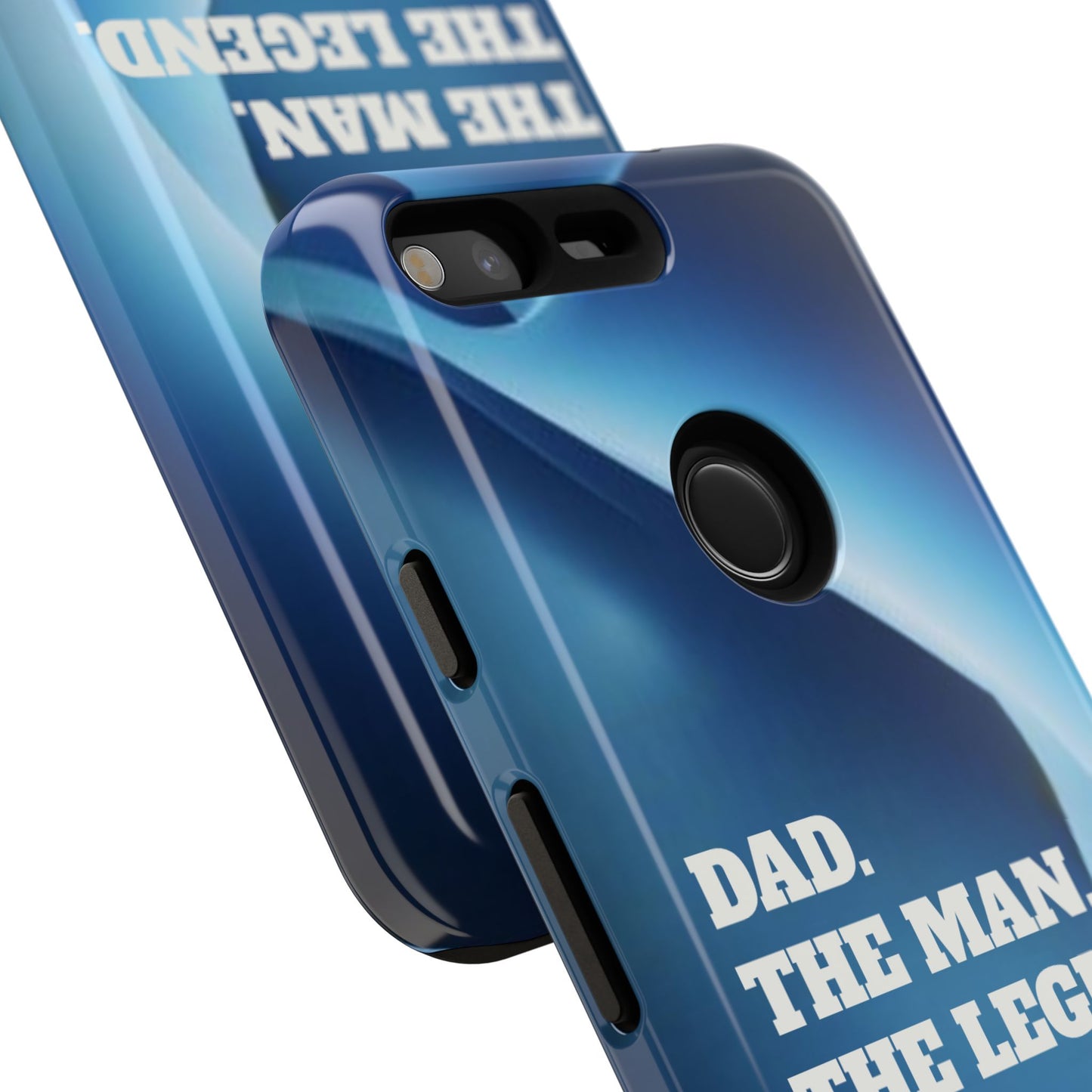 "Dad.  The Man.  The Legend" Mobile Phone Case (blue)