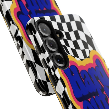 "Hard Out" Mobile Phone Case (blue)