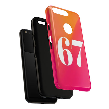 "67" Mobile Phone Case