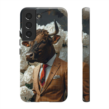 "The Genteel Bull" Mobile Phone Case
