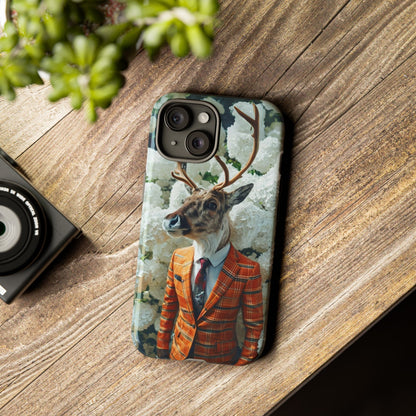 "The Stag" Mobile Phone Case (orange)