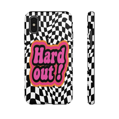 "Hard Out" Mobile Phone Case (pink)