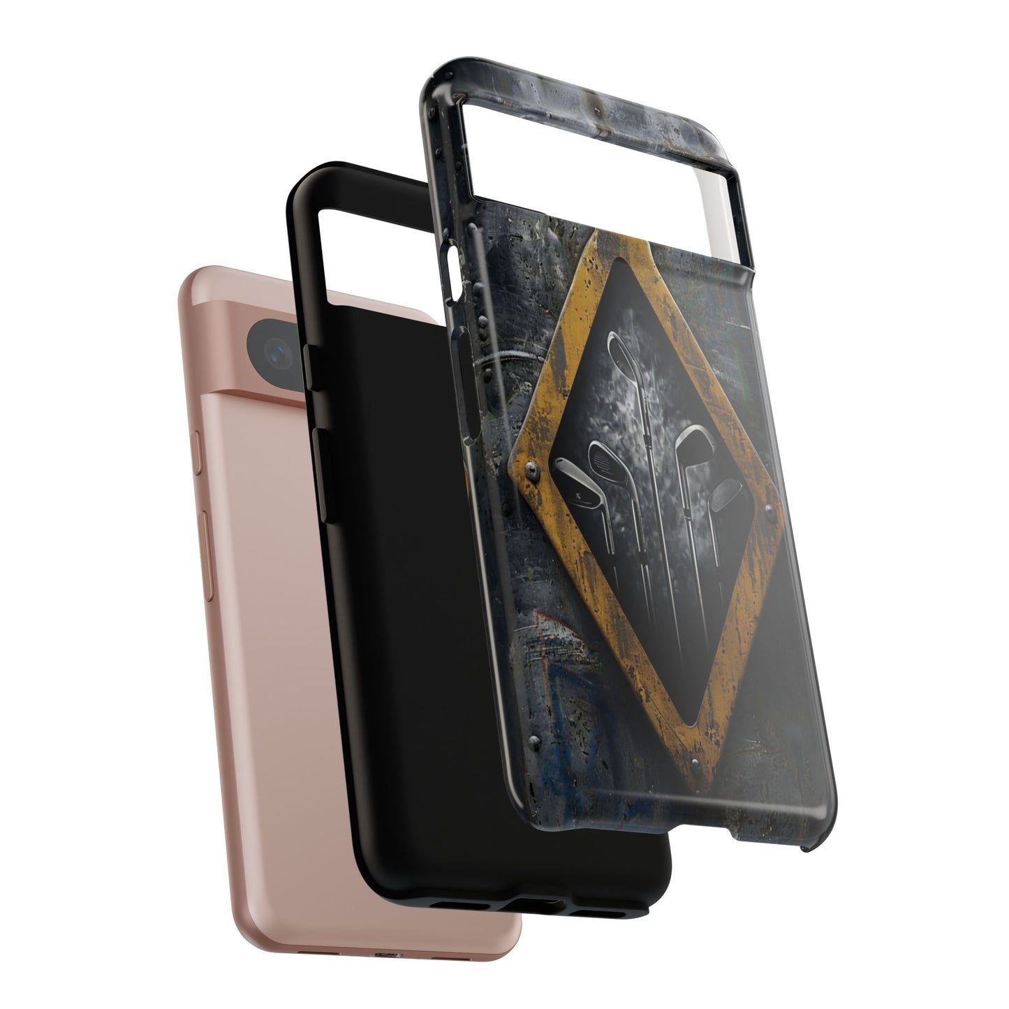 "Caution" Mobile Phone Case