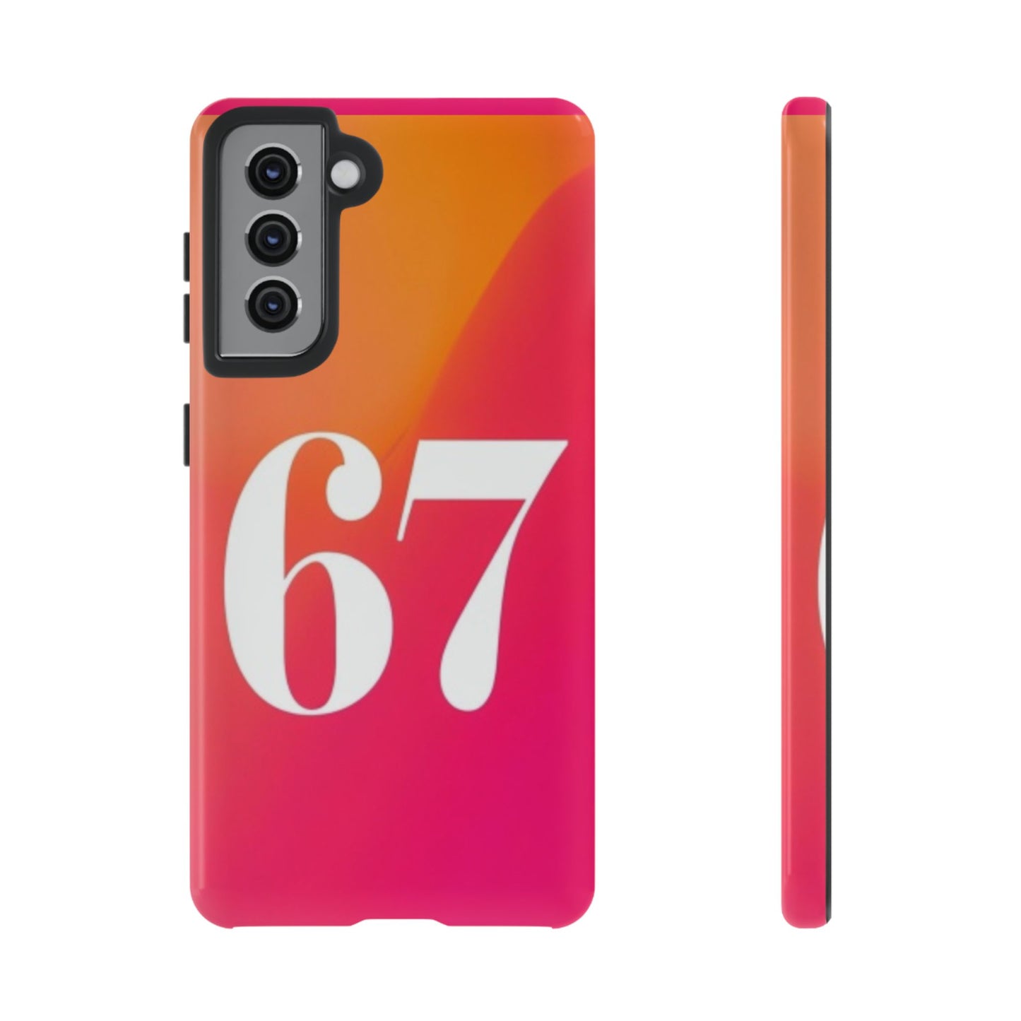 "67" Mobile Phone Case