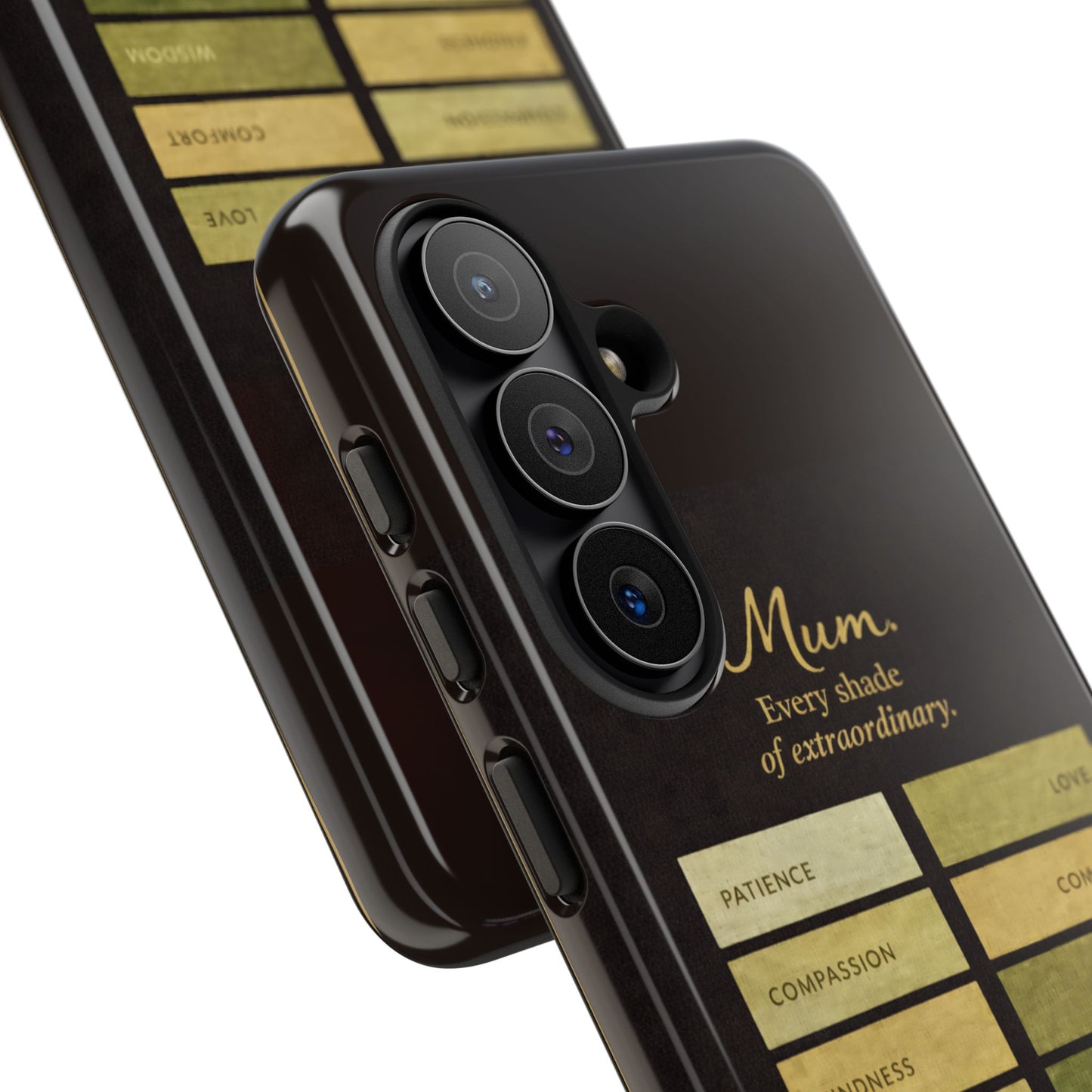 "Every Shade of Extraordinary" Mobile Phone Case (green)