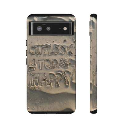 "Life is Short.  Be Happy" Mobile Phone Case