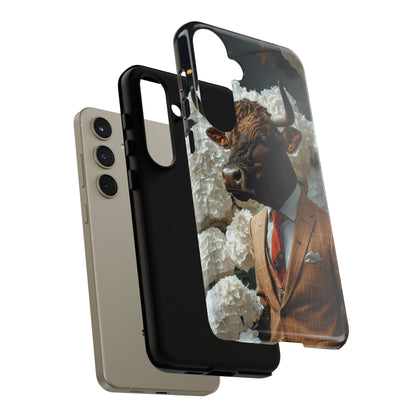 "The Genteel Bull" Mobile Phone Case