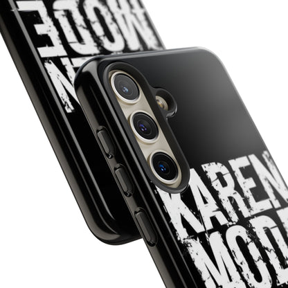 "Karen Mode On" Mobile Phone Case (green)