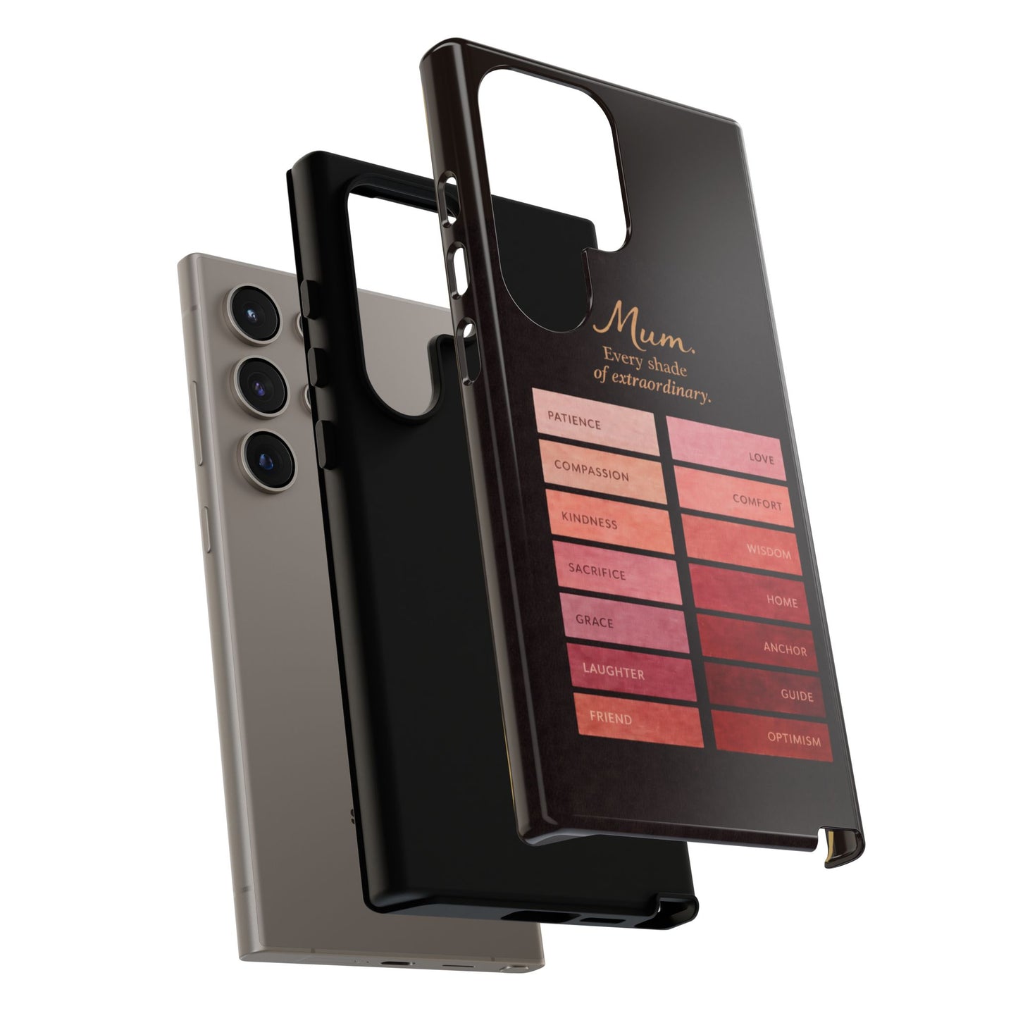 "Every Shade of Extraordinary" Mobile Phone Case (blush)