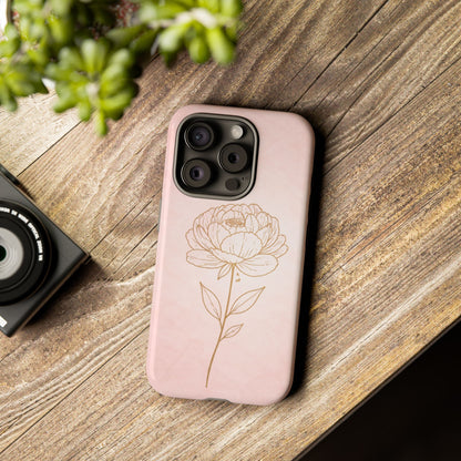 "Blush Peony" Mobile Phone Case