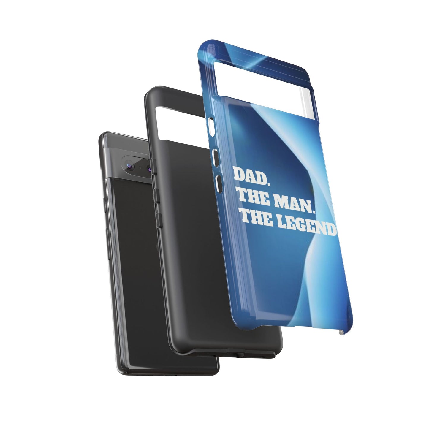 "Dad.  The Man.  The Legend" Mobile Phone Case (blue)