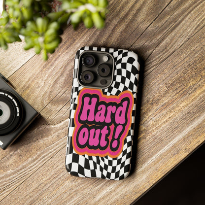 "Hard Out" Mobile Phone Case (pink)