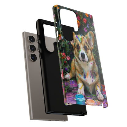 "Paint It Corgi" Mobile Phone Case