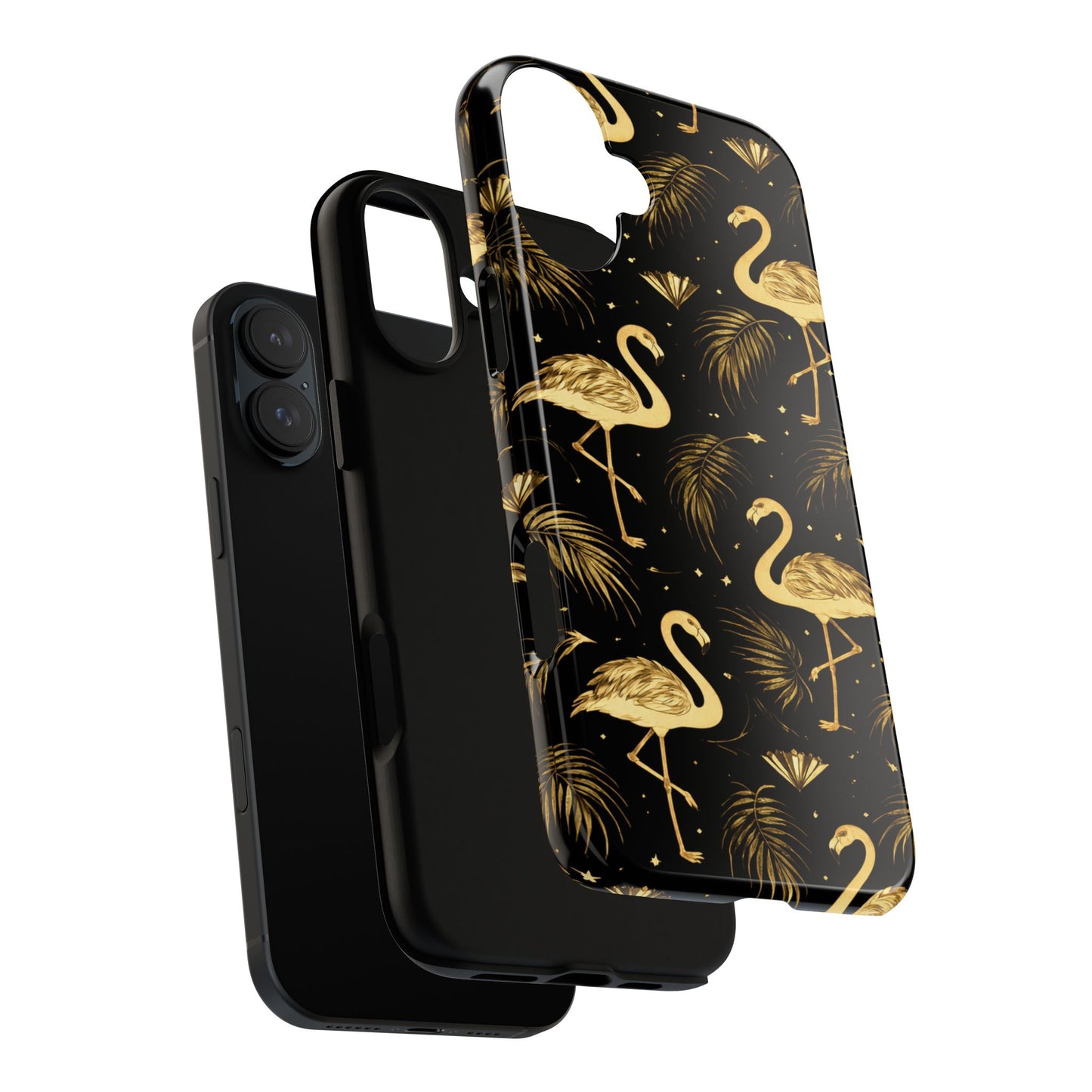 "Gold Flamingo" Mobile Phone Case