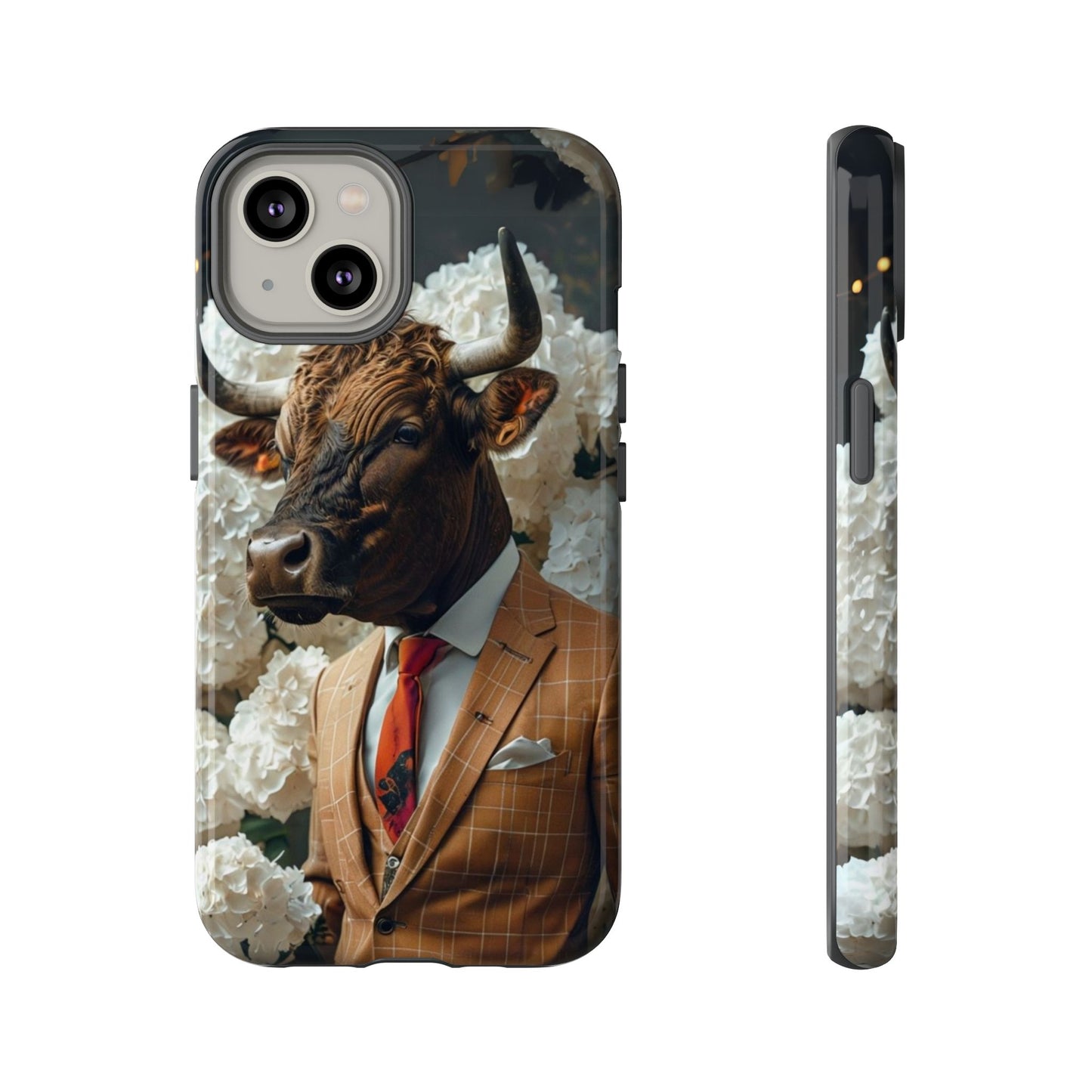 "The Genteel Bull" Mobile Phone Case