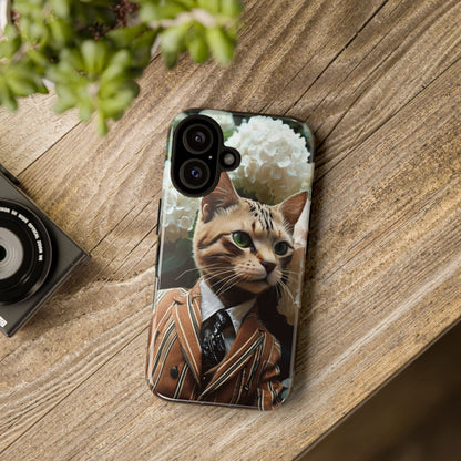 "The Feline Aristocrat" Mobile Phone Case