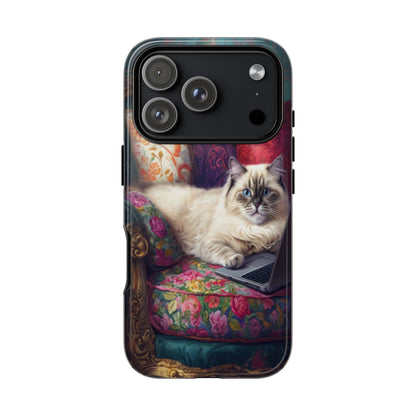 "Purr-sian Productivity" Mobile Phone Case
