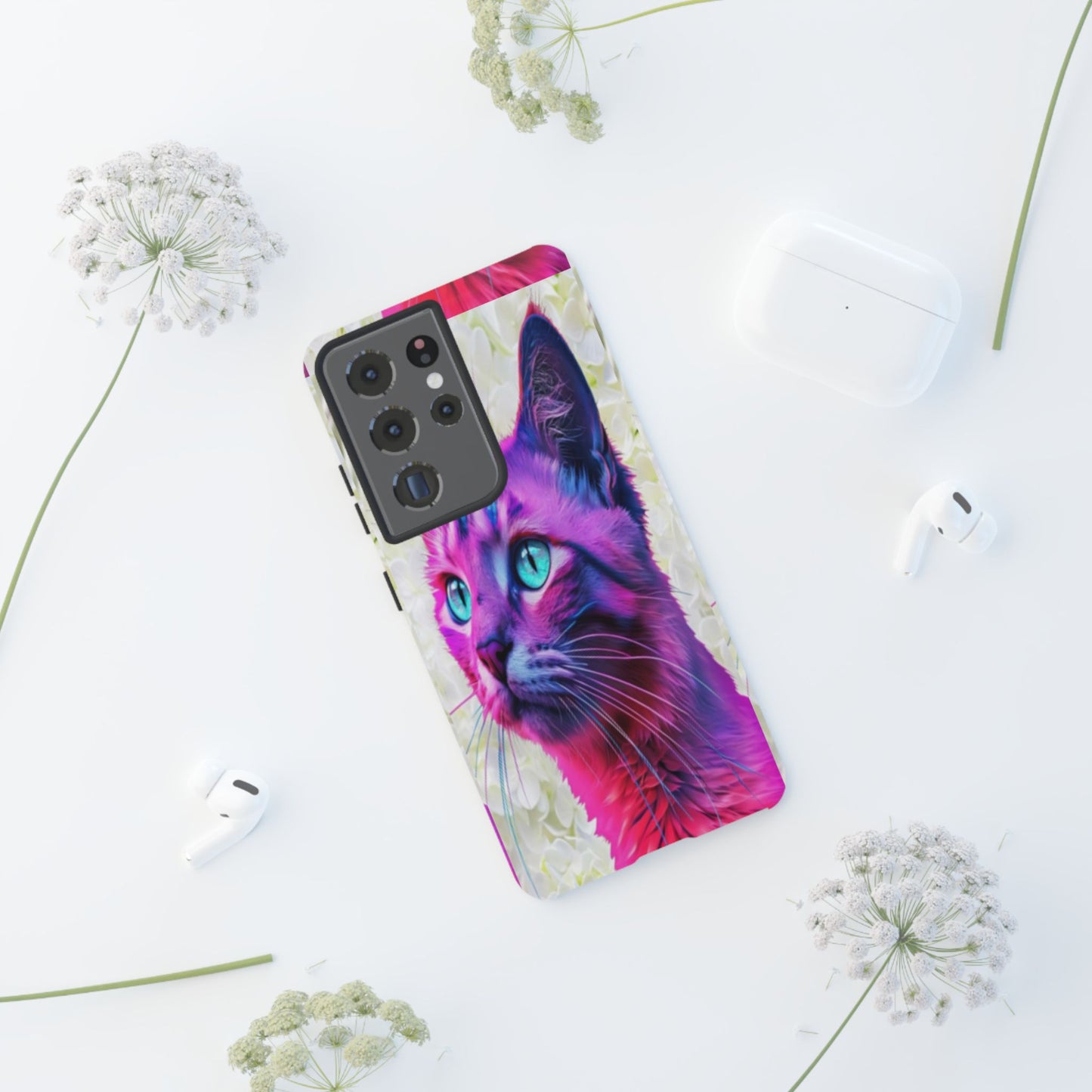 "Luminous Whiskers" Mobile Phone Case