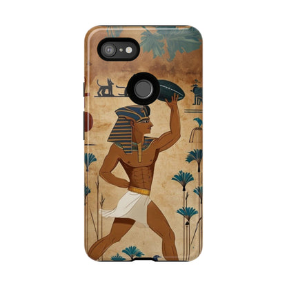 "Tutankhaman Takes the Pass" Mobile Phone Case