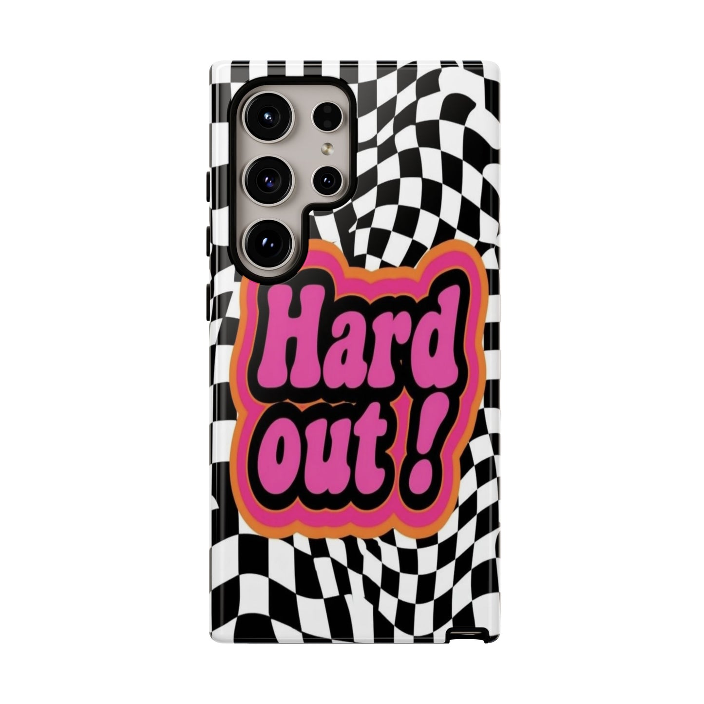 "Hard Out" Mobile Phone Case (pink)