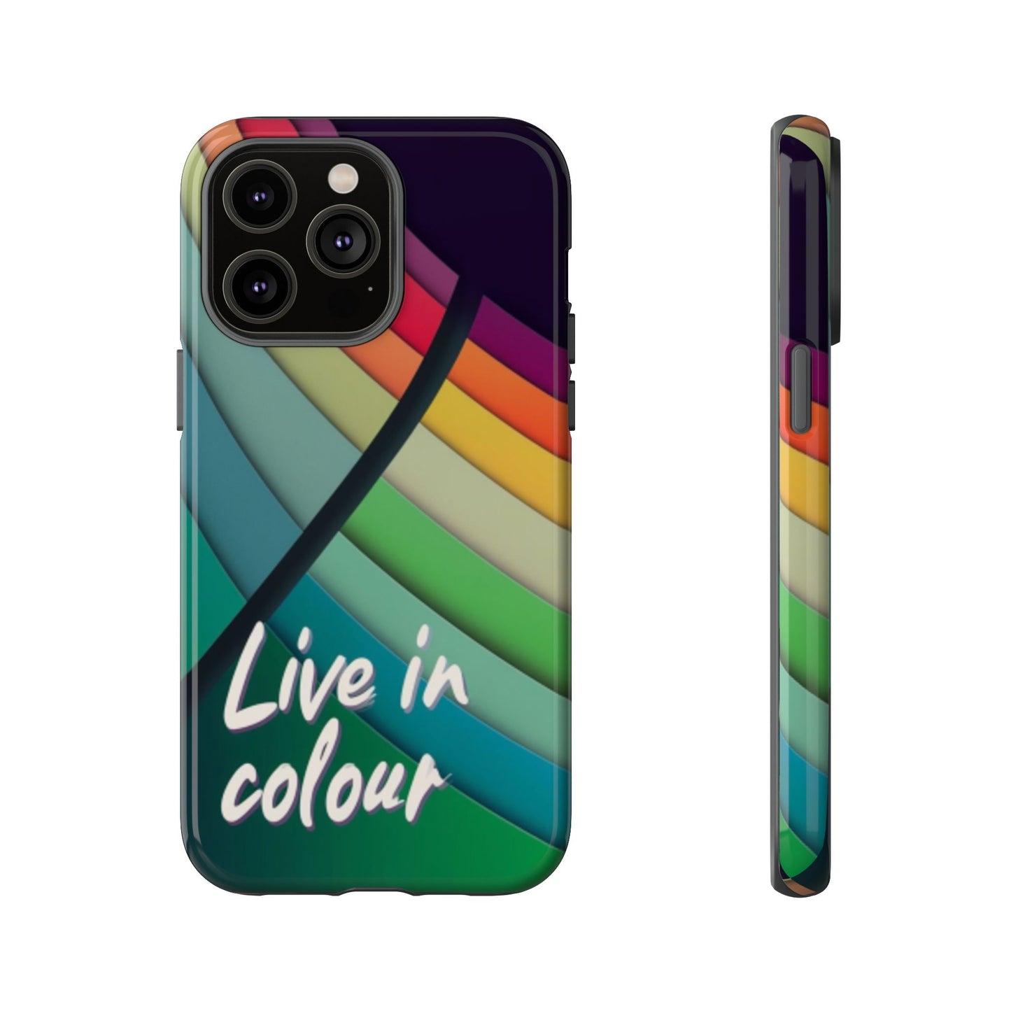 "Live in Colour" Mobile Phone Case
