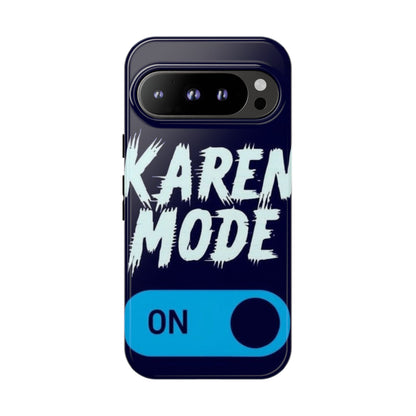 "Karen Mode On" Mobile Phone Case (blue)