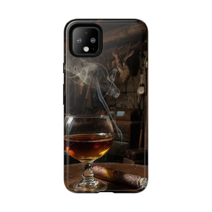 "Hot Whiskey and Cigar" Mobile Phone Case