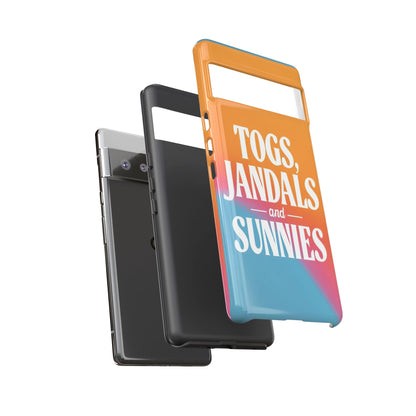 "Togs, Jandals and Sunnies" Mobile Phone Case