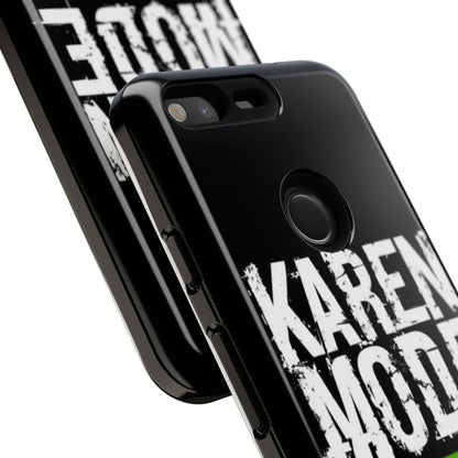 "Karen Mode On" Mobile Phone Case (green)