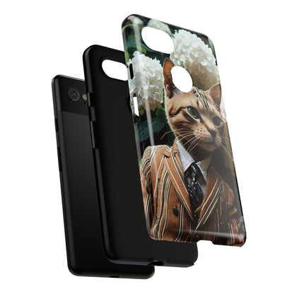 "The Feline Aristocrat" Mobile Phone Case