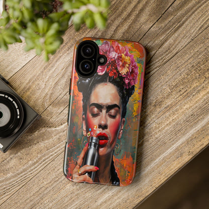 "Frida with a Flask" Mobile Phone Case
