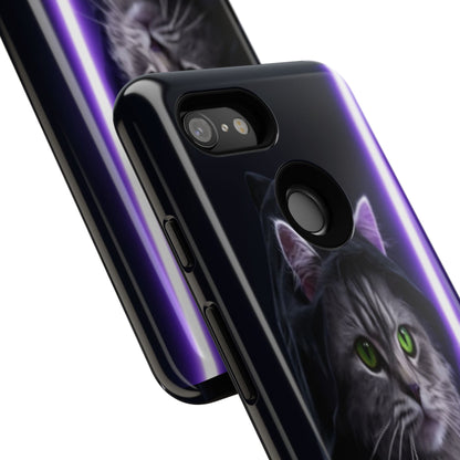 "Jedi Whisker" Mobile Phone Case (purple)