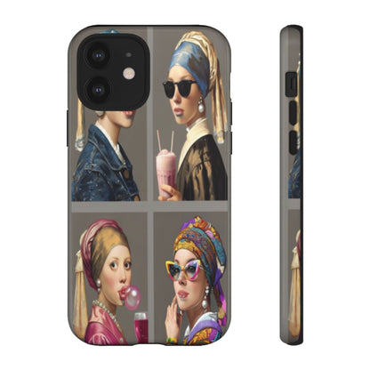 "Girls with Pearls" Mobile Phone Case