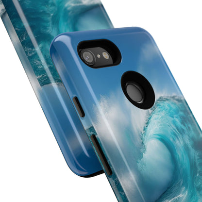 "Mount Maunganui" Mobile Phone Case (green)