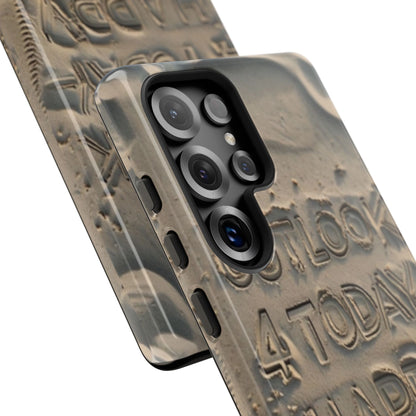 "Life is Short.  Be Happy" Mobile Phone Case