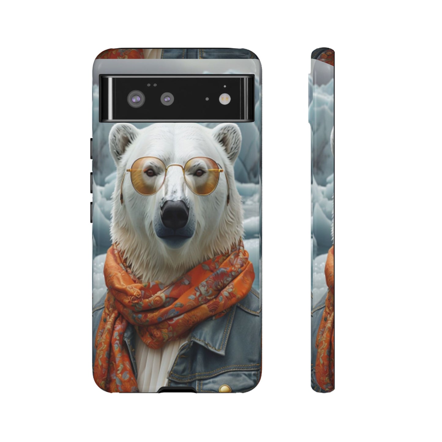 "Urban Zen Polar Bear" Mobile Phone Case