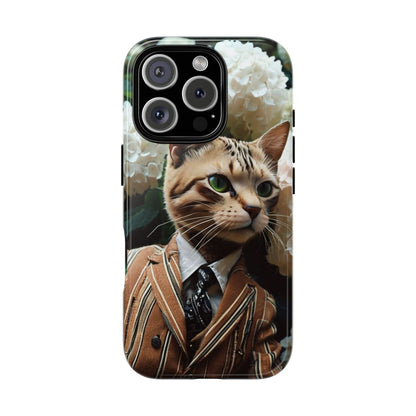 "The Feline Aristocrat" Mobile Phone Case