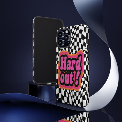 "Hard Out" Mobile Phone Case (pink)