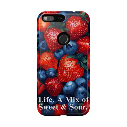 "Life. A Mix of Sweet and Sour" Mobile Phone Case