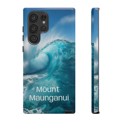 "Mount Maunganui" Mobile Phone Case (green)