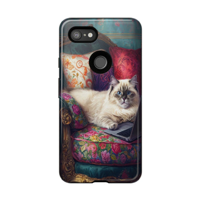 "Purr-sian Productivity" Mobile Phone Case