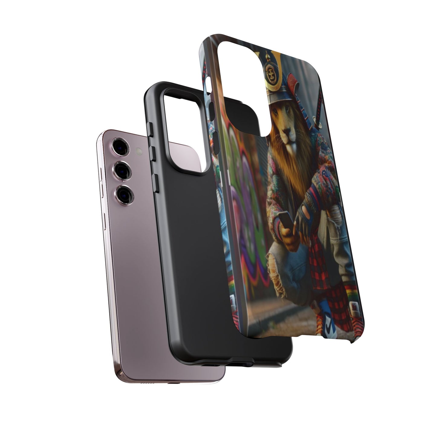 "King of the Concrete Jungle" Mobile Phone Case