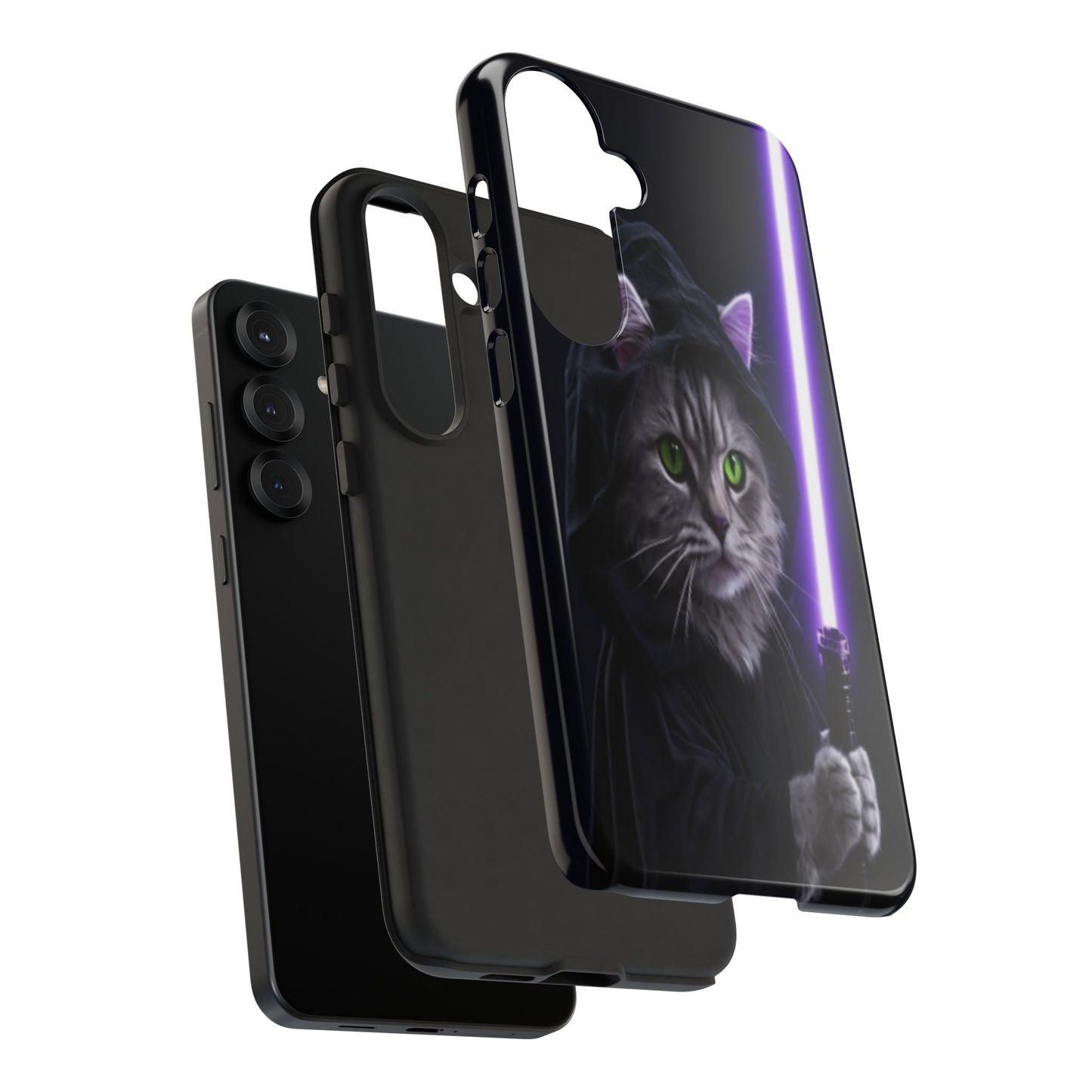 "Jedi Whisker" Mobile Phone Case (purple)