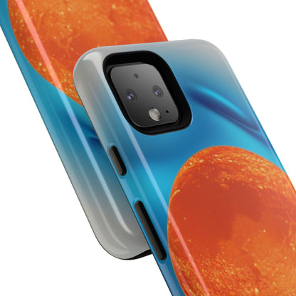 "The Feathered Assembly" Mobile Phone Case (orange)