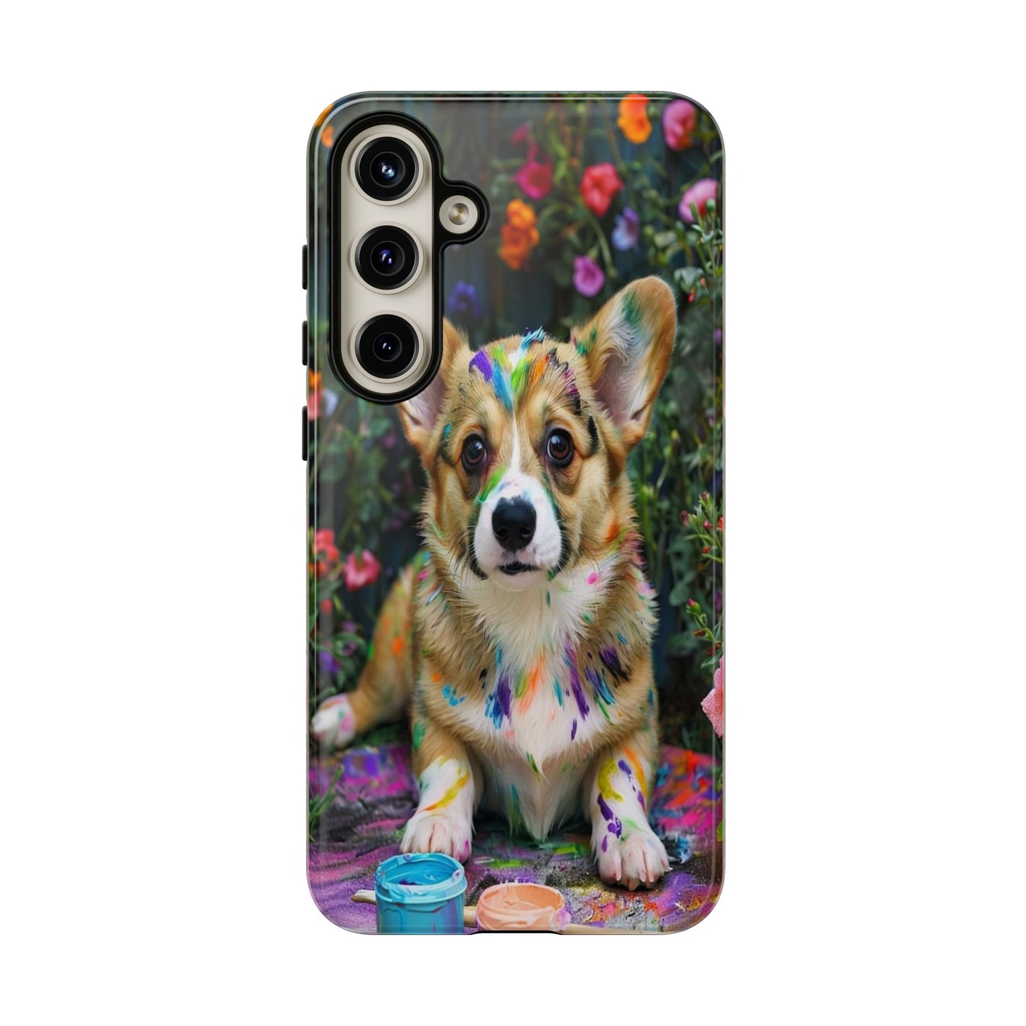 "Paint It Corgi" Mobile Phone Case