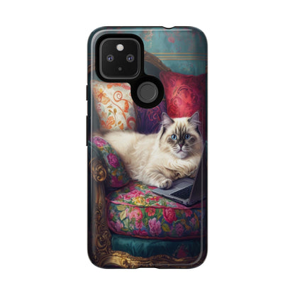 "Purr-sian Productivity" Mobile Phone Case