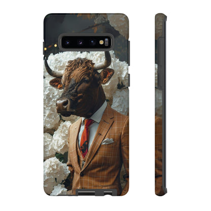 "The Genteel Bull" Mobile Phone Case